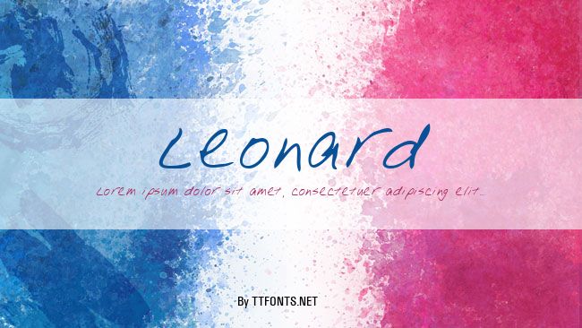 Leonard example