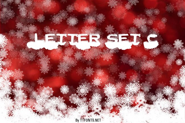 Letter Set C example