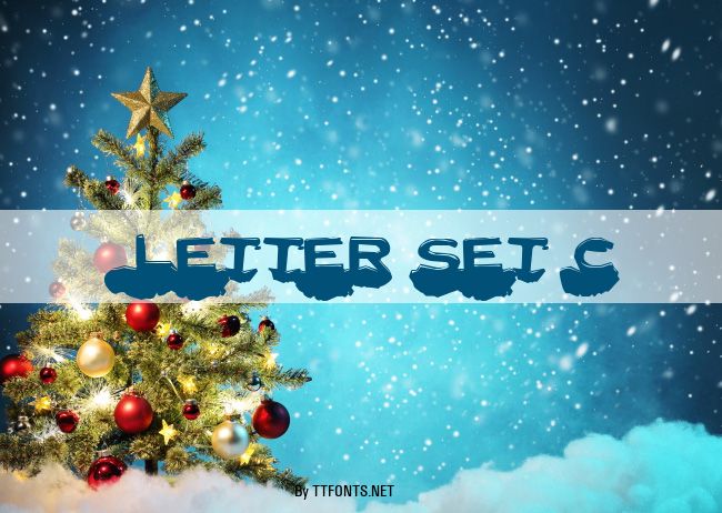 Letter Set C example