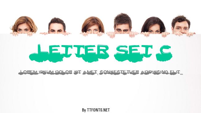 Letter Set C example