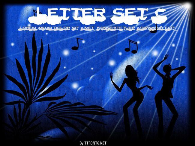 Letter Set C example