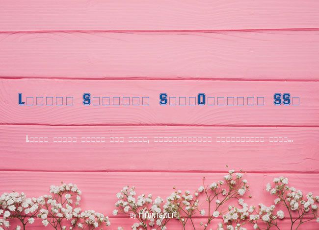 Letter Sweater SansOutline SSi example