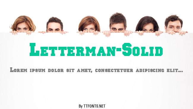 Letterman-Solid example