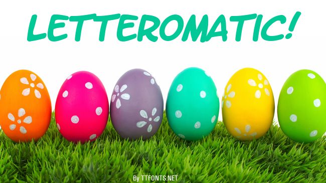 LetterOMatic! example