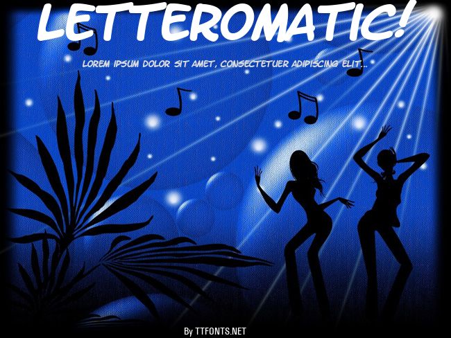 LetterOMatic! example