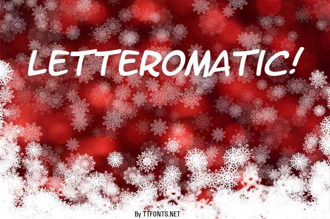 LetterOMatic! example