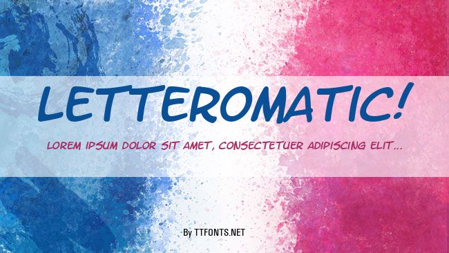 LetterOMatic! example