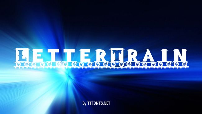 LetterTrain example