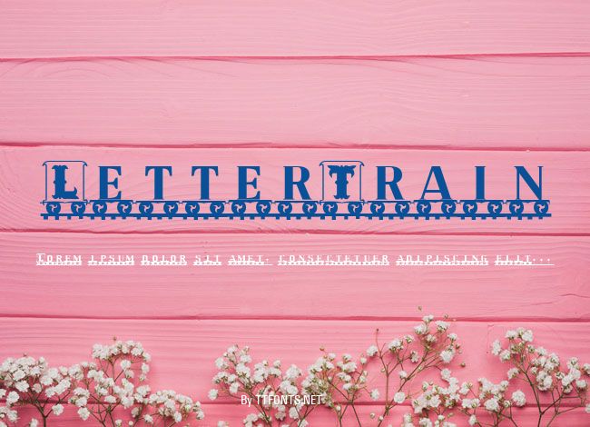 LetterTrain example