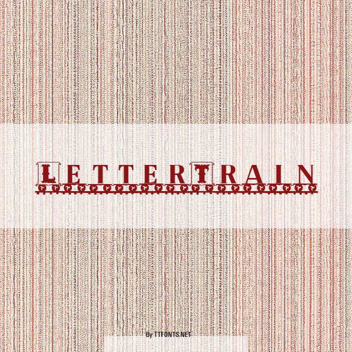 LetterTrain example