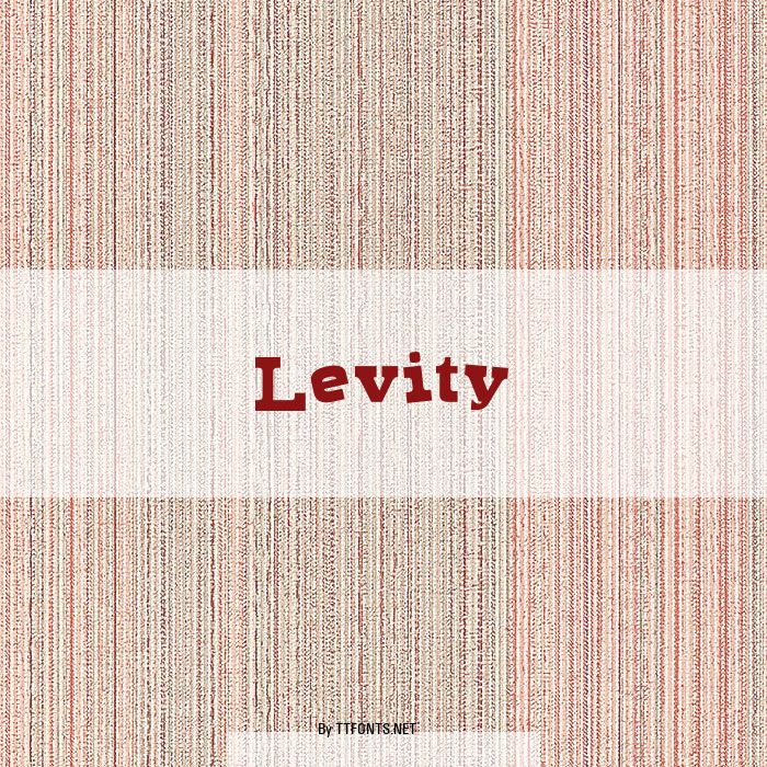 Levity example