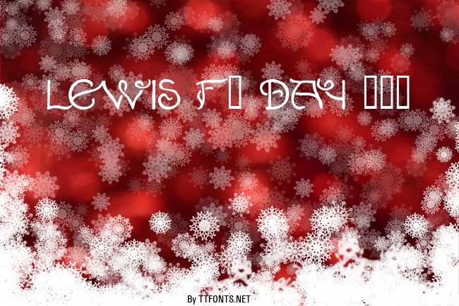 Lewis F. Day 191 example