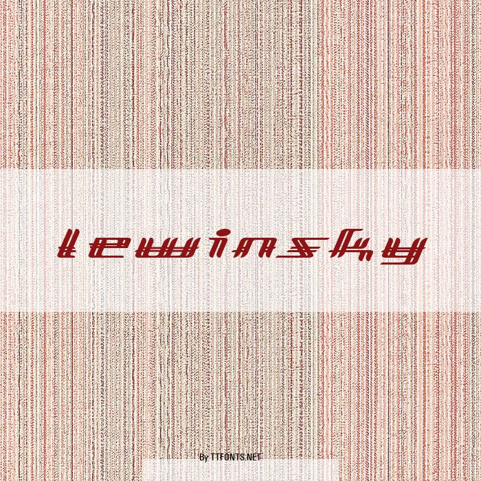 Lewinsky example