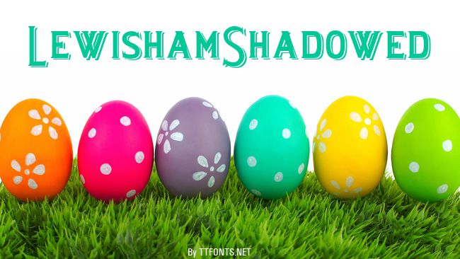 LewishamShadowed example
