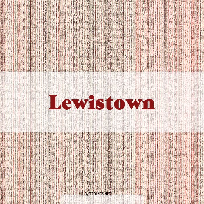 Lewistown example