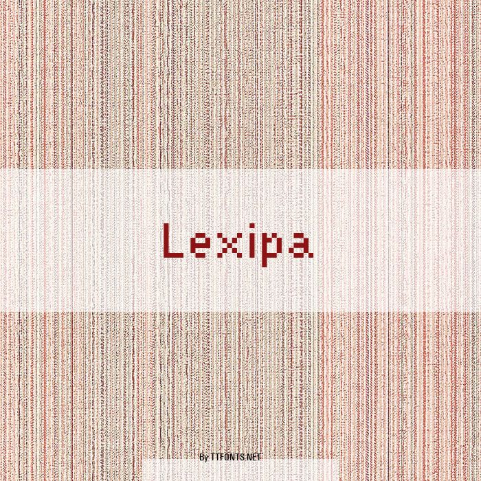 Lexipa example