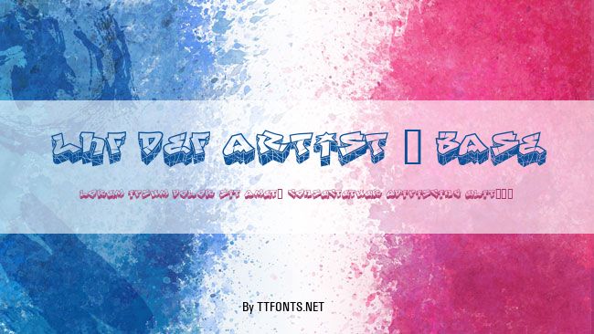 LHF Def Artist | BASE example