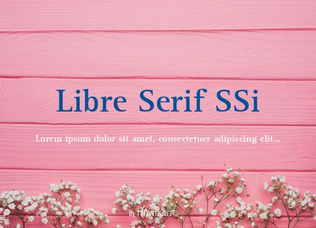 Libre Serif SSi example