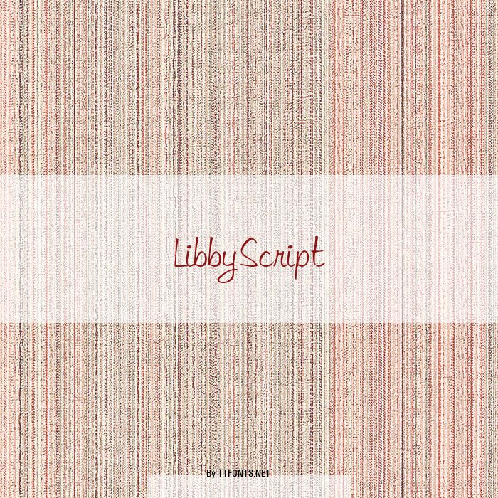 LibbyScript example