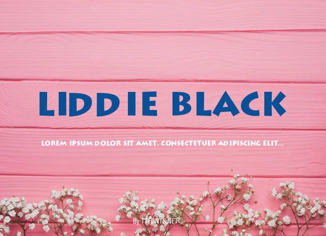 Liddie Black example