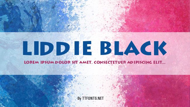 Liddie Black example