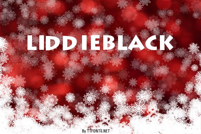 LiddieBlack example