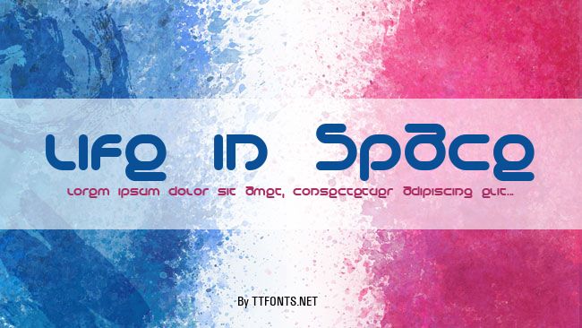Life in Space example