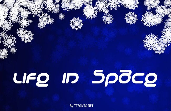 Life in Space example