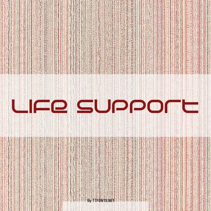Life Support example