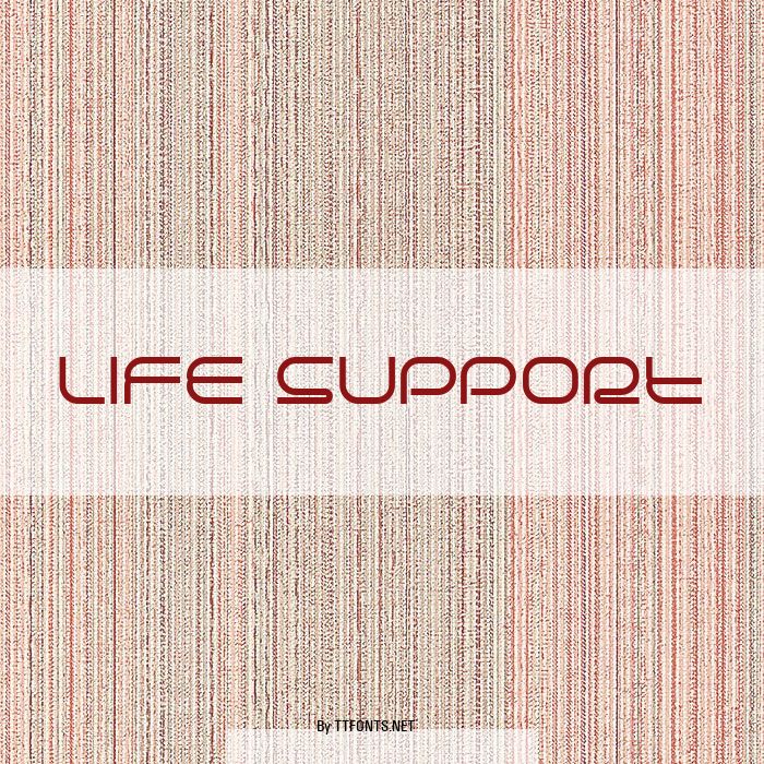 Life support example