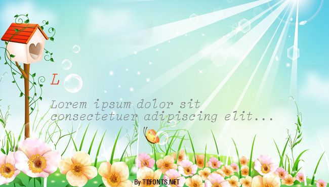 LightItalic-Light-Italic example