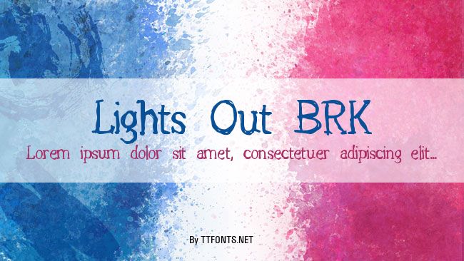 Lights Out BRK example