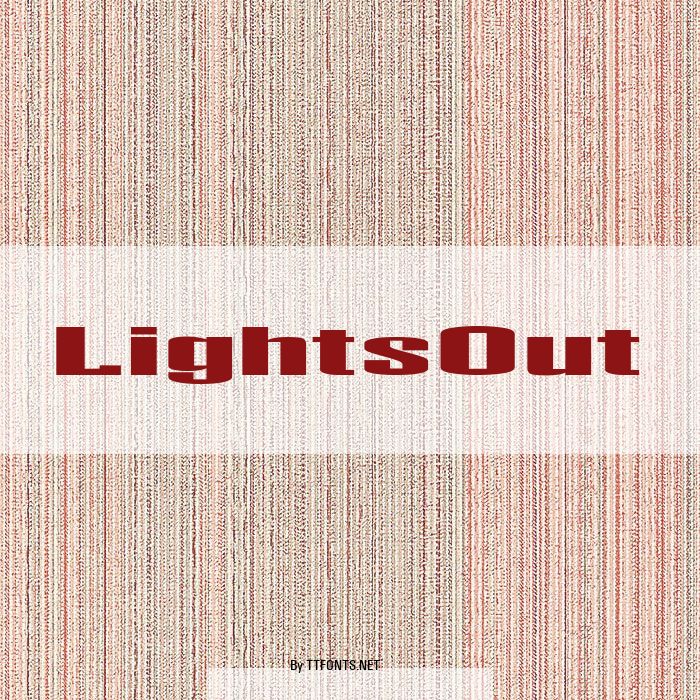 LightsOut example