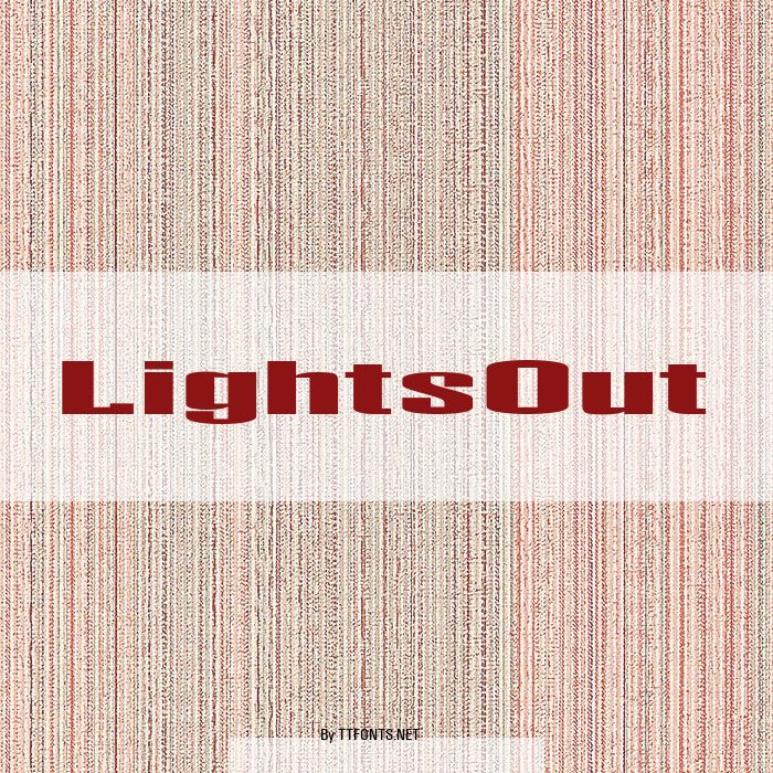 LightsOut example