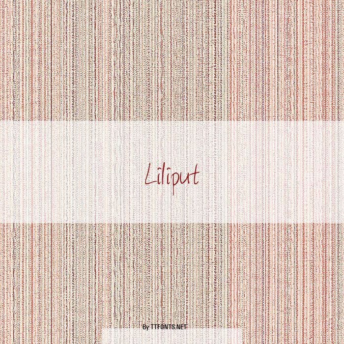 Liliput example