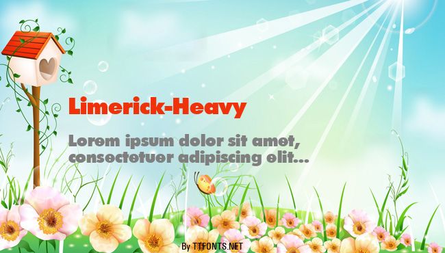 Limerick-Heavy example