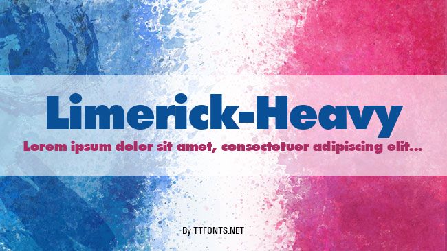 Limerick-Heavy example
