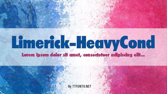 Limerick-HeavyCond example