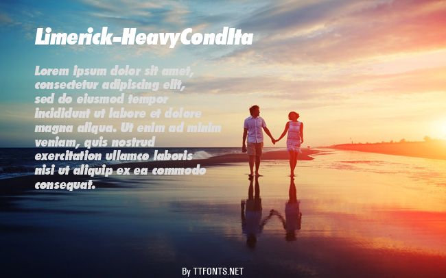 Limerick-HeavyCondIta example