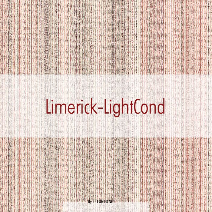 Limerick-LightCond example