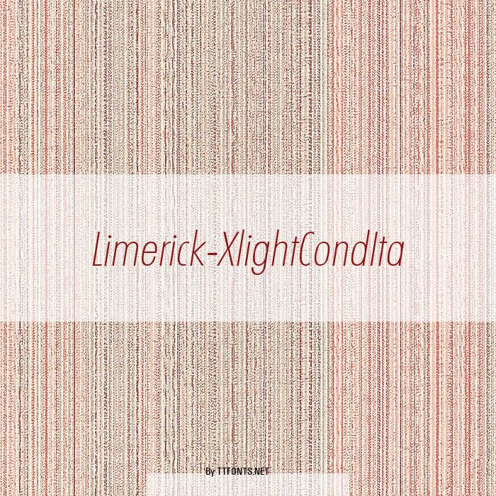 Limerick-XlightCondIta example