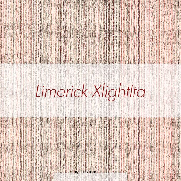 Limerick-XlightIta example