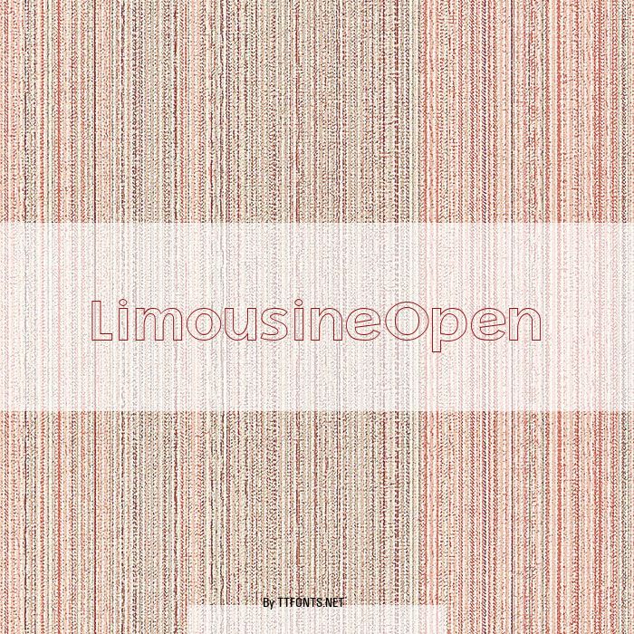 LimousineOpen example