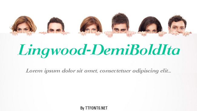 Lingwood-DemiBoldIta example