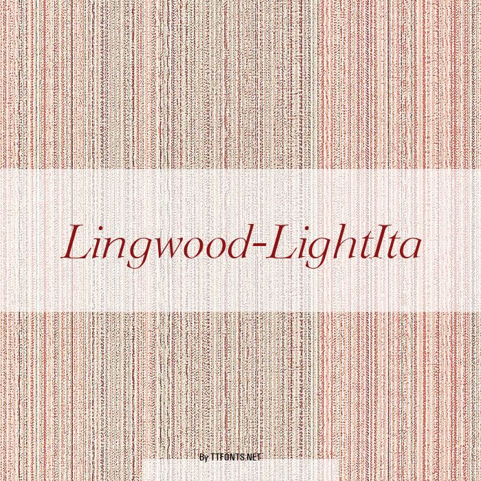 Lingwood-LightIta example