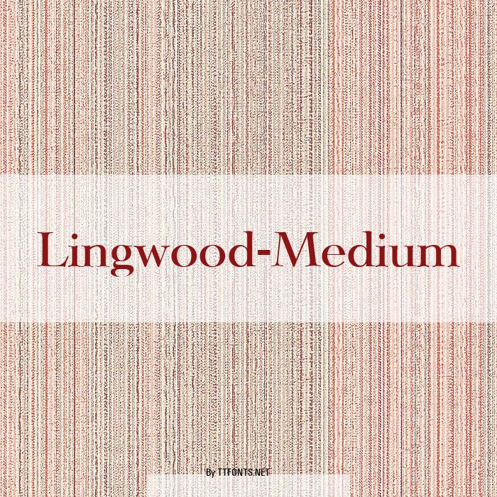 Lingwood-Medium example