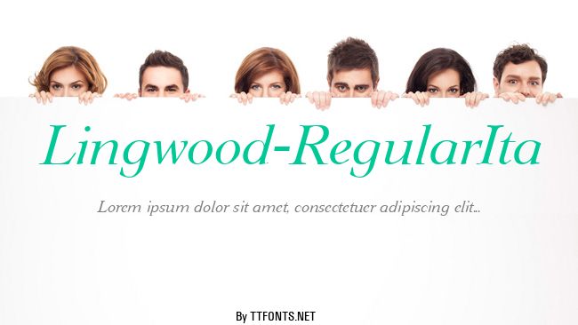 Lingwood-RegularIta example