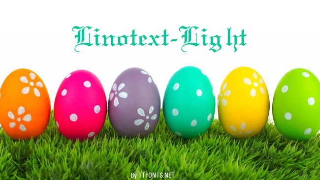 Linotext-Light example