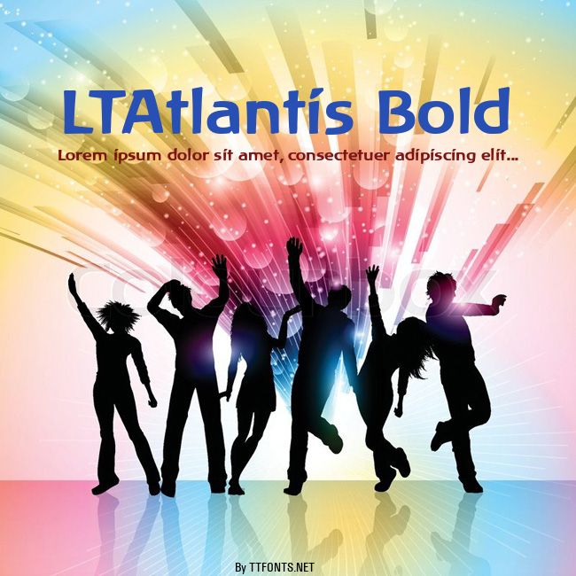 LTAtlantis Bold example