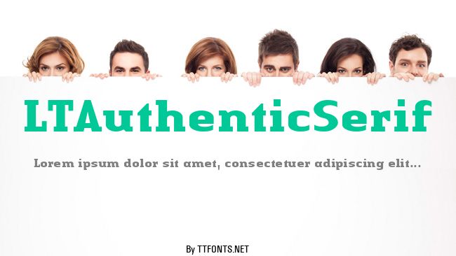 LTAuthenticSerif example